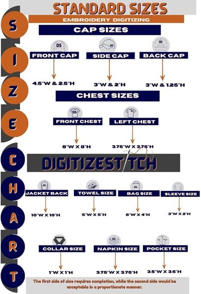 8 Essential Tips For Using Embroidery Size Charts?