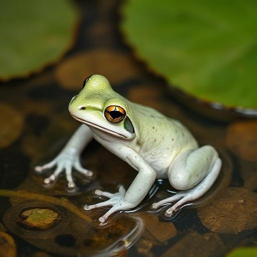 The Meaning Behind a White Frog in Your Dream