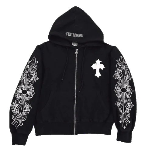 Chrome Hearts Rhinestone Hoodie – A Must-Have for Streetwear Lovers