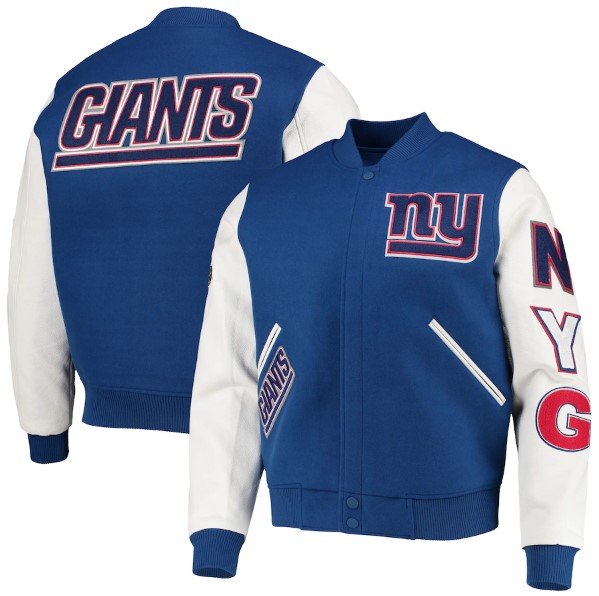 Dress Like a Champion with the New York Giants Varsity Jacket