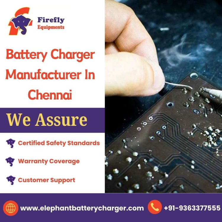 Battery Charger Manufacturers in Chennai: Supplying You with Innovative Solutions